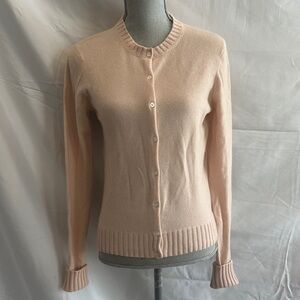 Ralph Lauren Soft Pink Cardigan Sweater